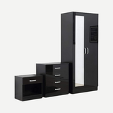 Furniture Set Black - Divansahab